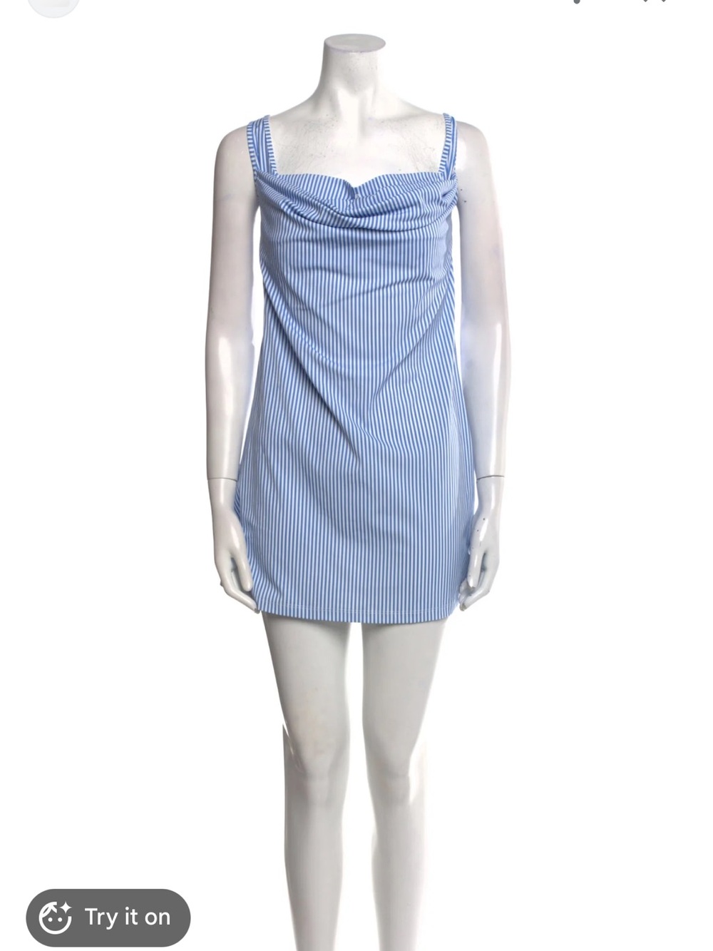 Miaou Striped Mini Dress